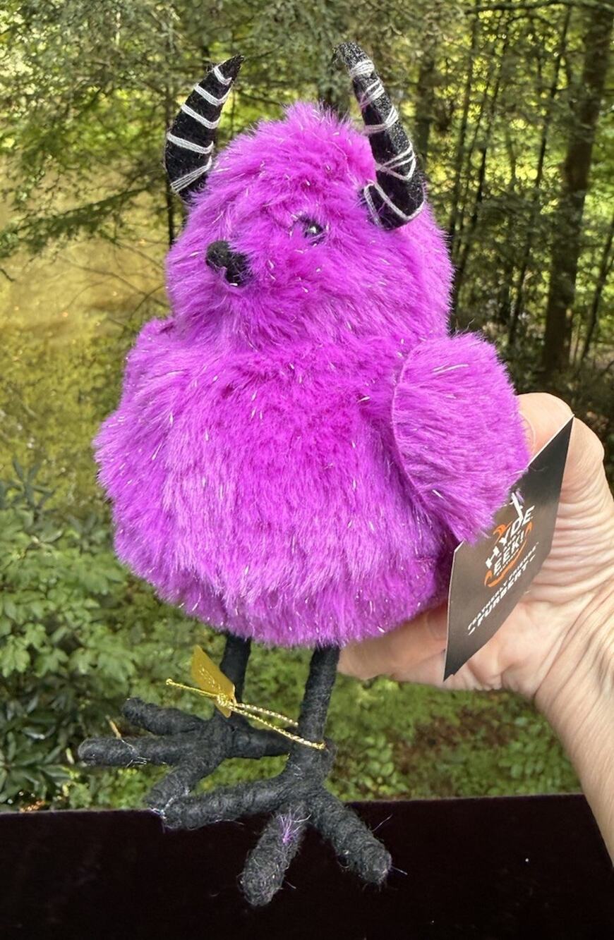 Target Halloween Featherly Friends Bird Hyde & Eek Furbert Purple Monster New!!